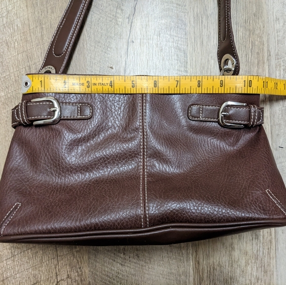 Tommy Hilfiger Small Brown Leather Bag - Picture 4 of 13